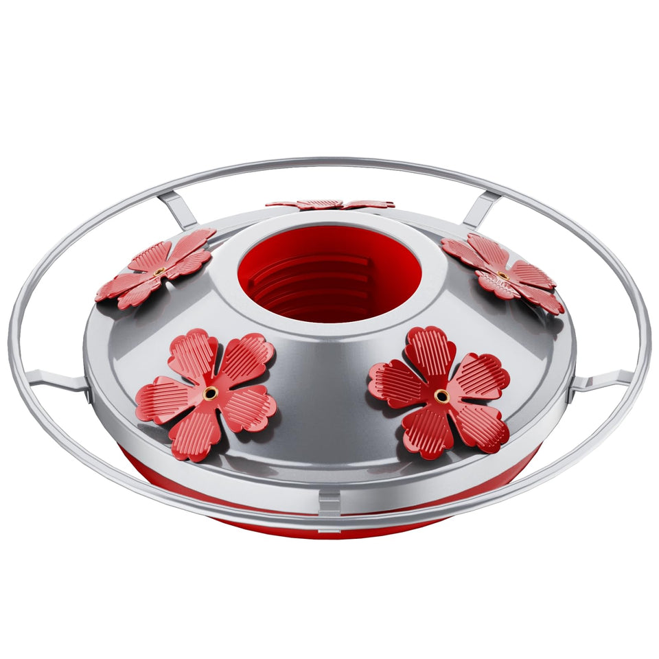 WOSIBO hummingbird feeder bottom base with perches for stable nectar access