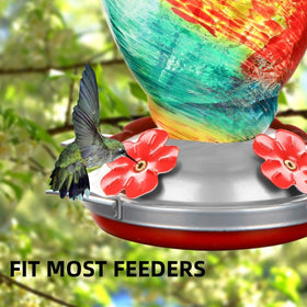 WOSIBO leak-proof gasket keeps nectar contained and surfaces clean.