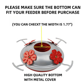 WOSIBO red plastic bottom seals the assembly securely.