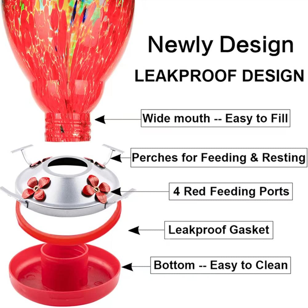 WOSIBO cleaning brush simplifies the upkeep of the glass feeder.