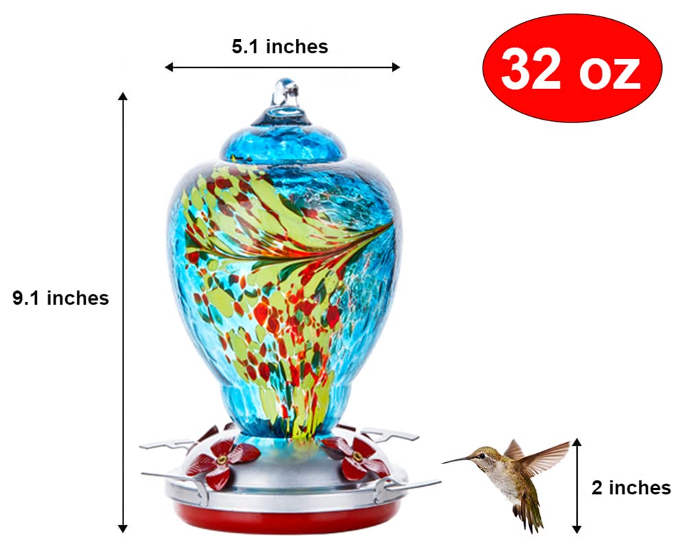 WOSIBO gift ready hummingbird feeder for garden lovers
