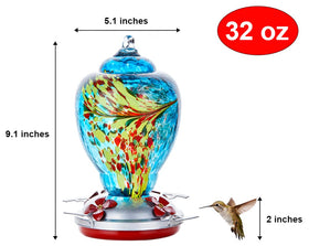 WOSIBO gift ready hummingbird feeder for garden lovers