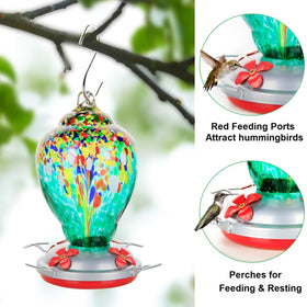 WOSIBO feeder hanging hook enables flexible patio or balcony placement
