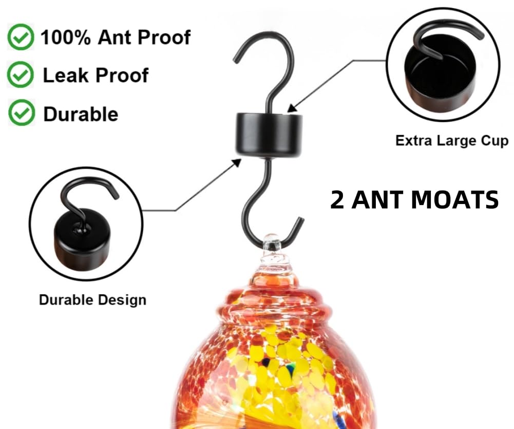 WOSIBO rust-proof metal cover with perches shown for durable use