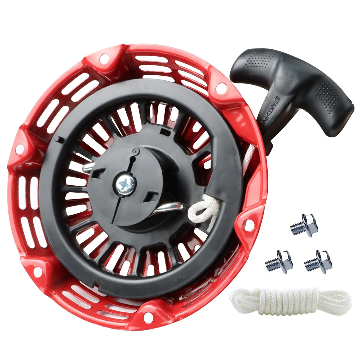 WOTIAN GX160 pull-start assembly for GX-series engines, compact design.