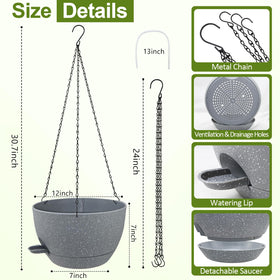 WOUSIWER removable reservoir tray stores moisture for extended hydration