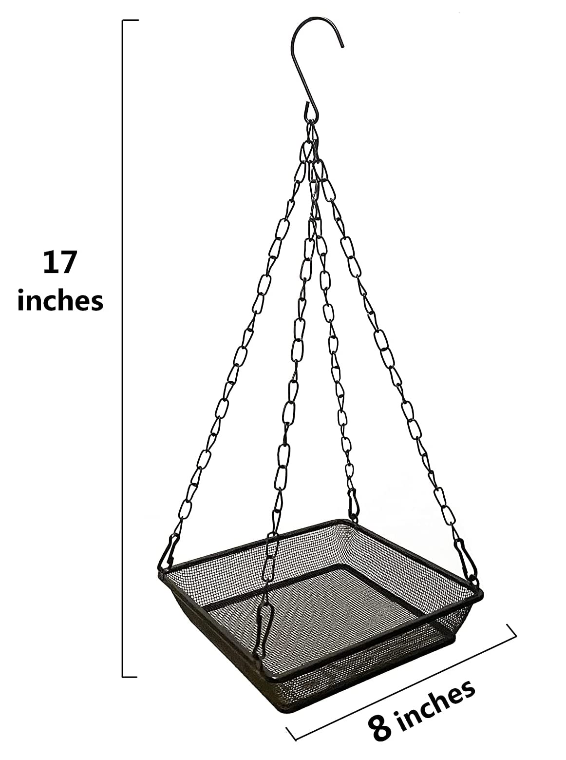 Woware Bird Feeder Tray garden view demonstrates weather-resistant design ideal for outdoor use.
