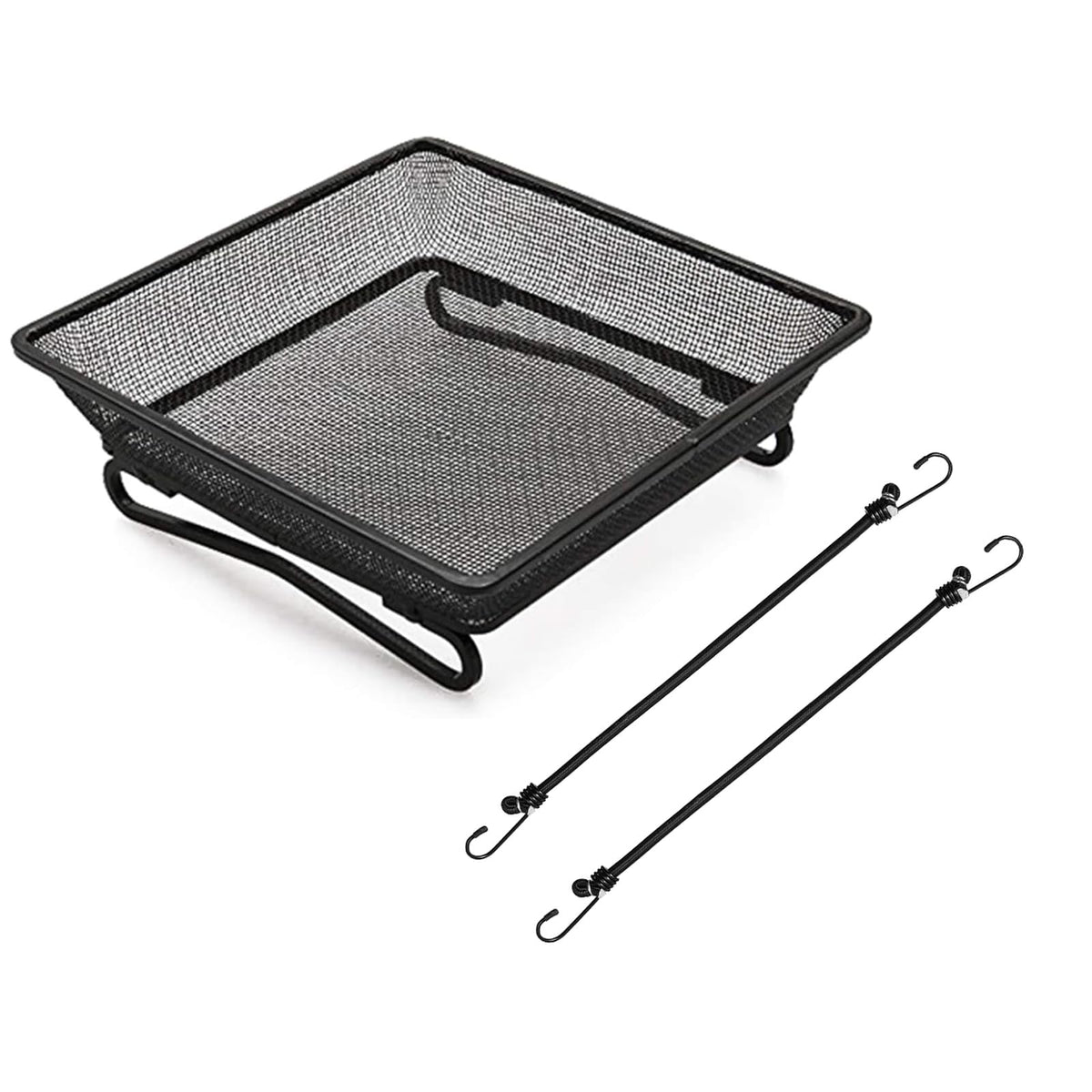 WOWARE railing bird feeder tray mounted on a rail to attract garden birds.