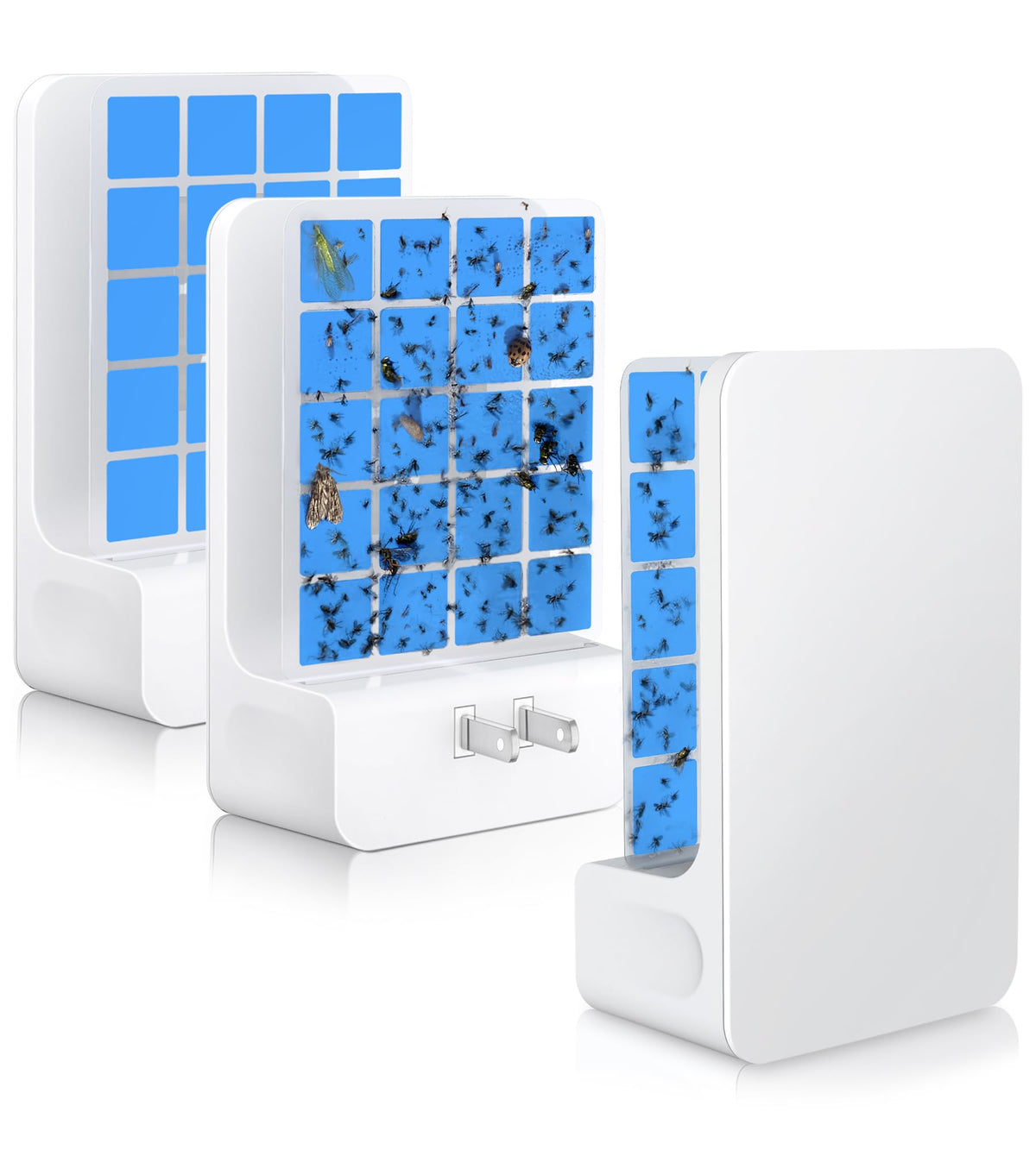 WowCatch advanced double-sided trap front view for comprehensive indoor coverage.