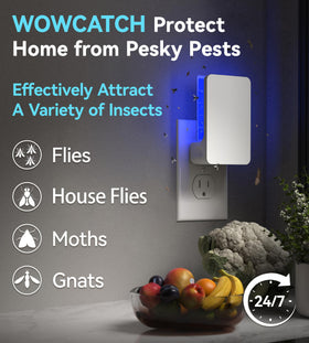 WowCatch double-sided clear card design highlighting extended trapping surface.