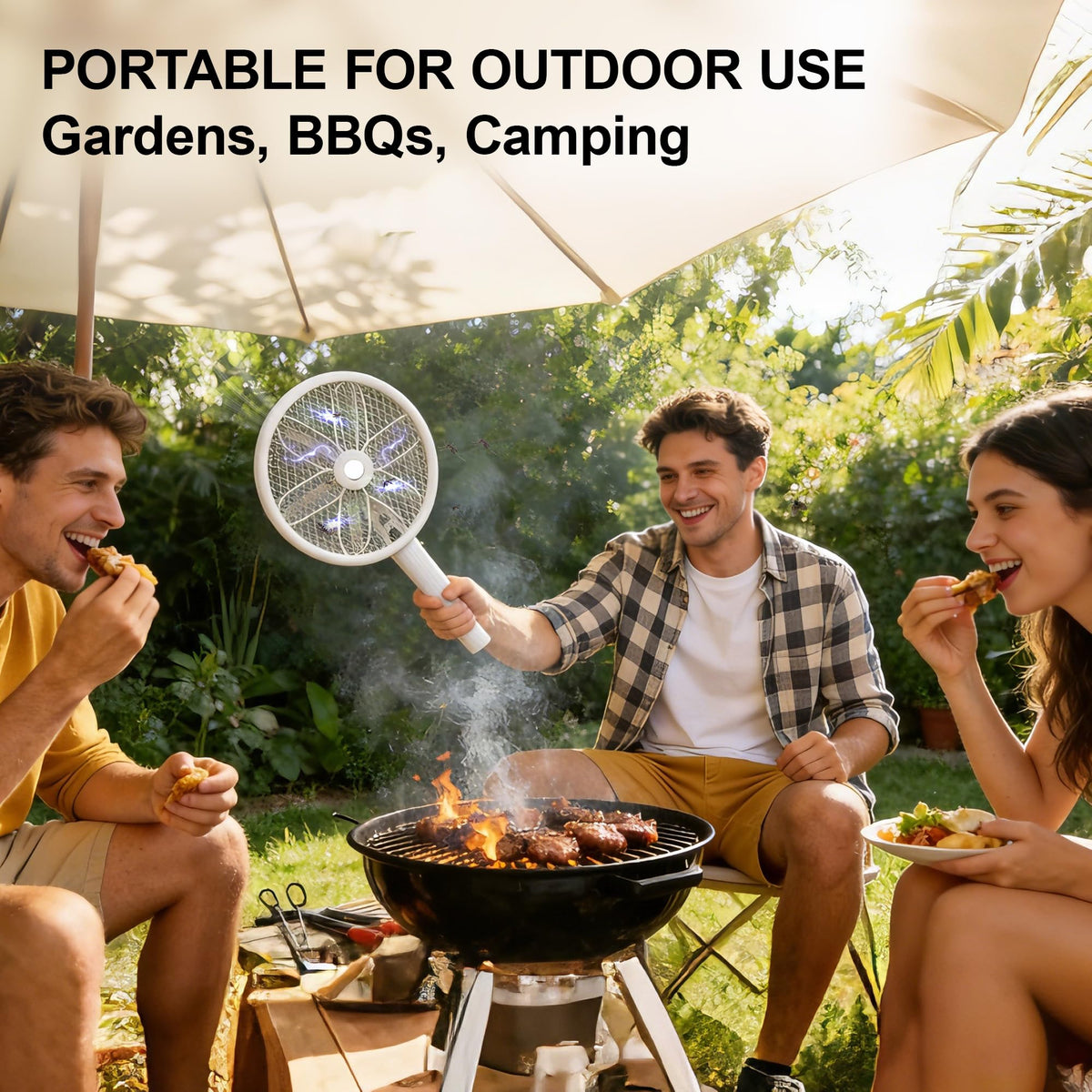 WowCatch indoor-outdoor versatility suits kitchens, bedrooms, patios, and camping trips