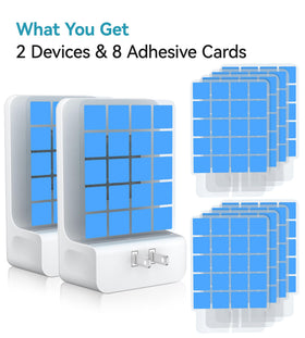 WowCatch two traps with eight refills for months of discreet use.