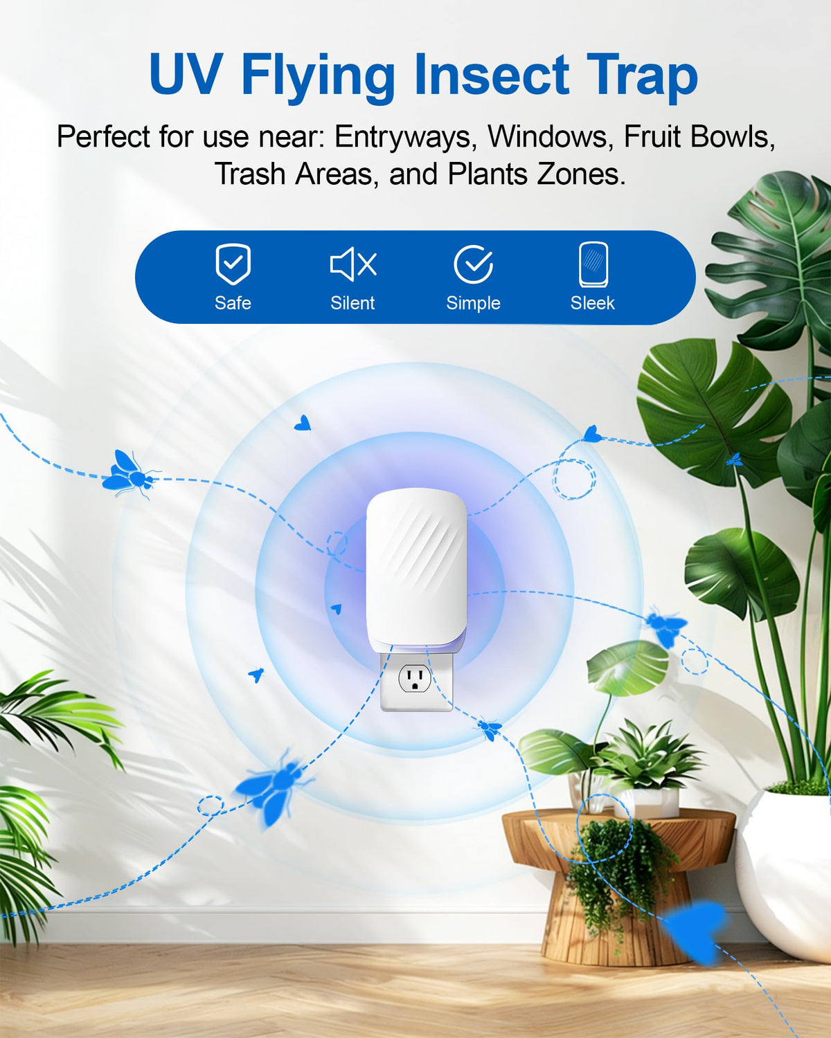 WowCatch 10-pack refills keep your fly trap ready when needed.
