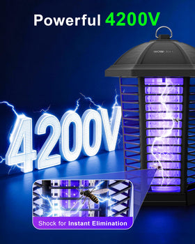 WowCatch patented cooling system keeps operation cool for long-lasting performance.