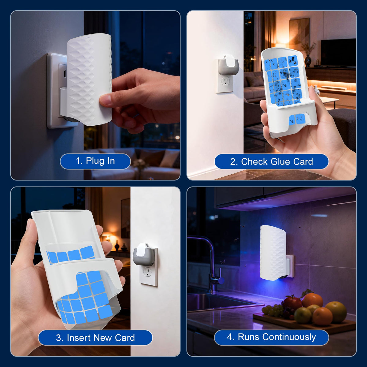 WowCatch placement tips image illustrating optimal indoor positioning.