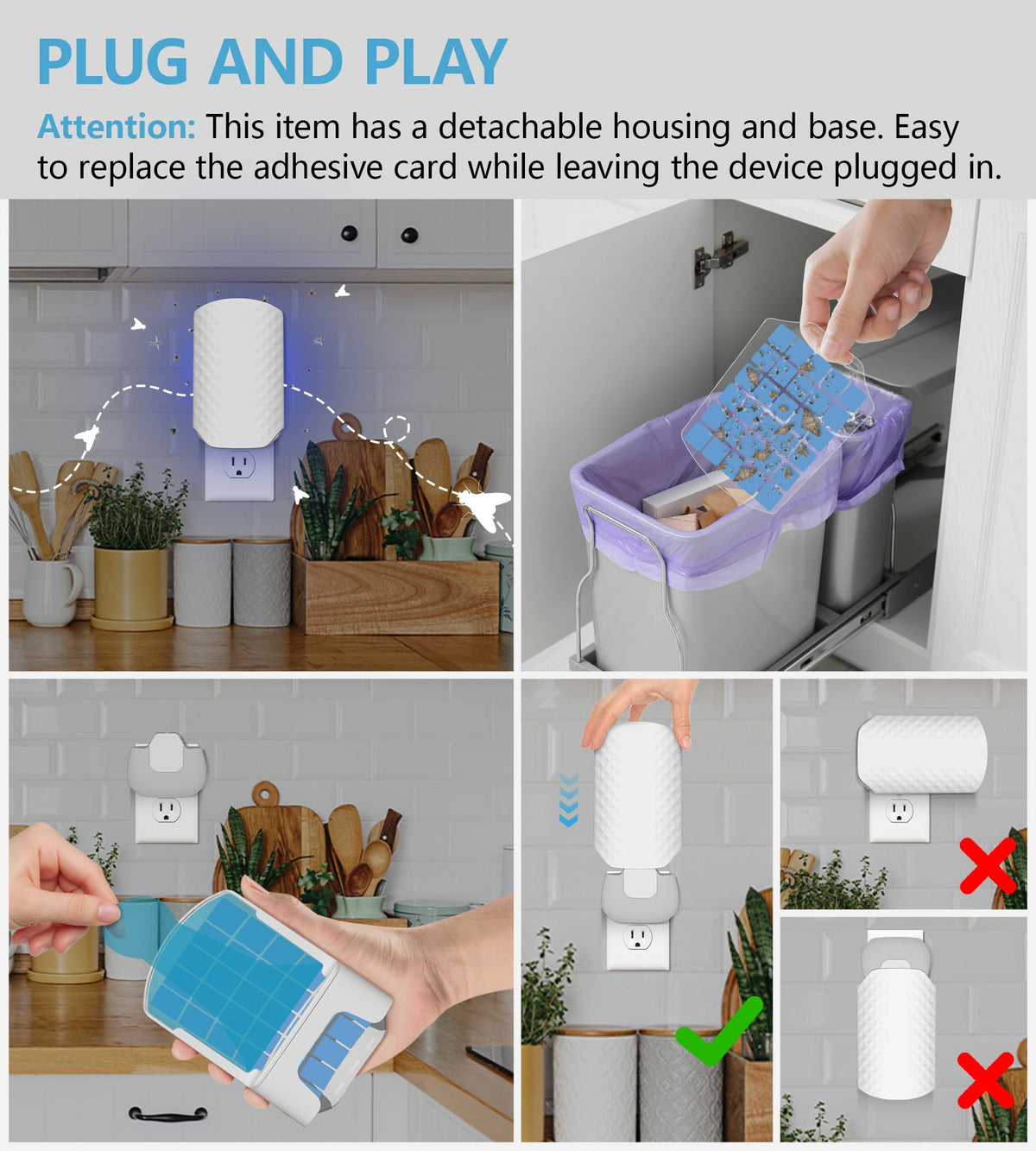 WowCatch refill makes maintenance quick and less messy.