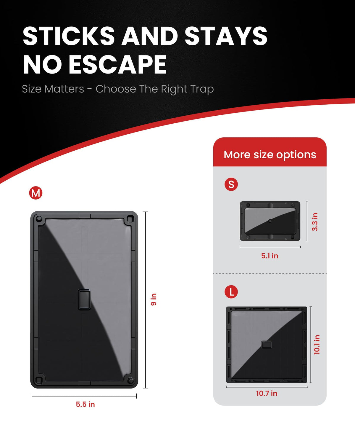 WowCatch flat discreet design for multi-pest monitoring in tight spaces.
