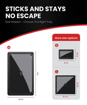 WowCatch flat discreet design for multi-pest monitoring in tight spaces.
