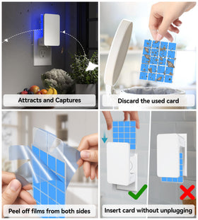 WowCatch two-trap package with eight replacement cards for ongoing use.