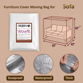 Wowfit clear odorless plastic bag shows contents while protecting them