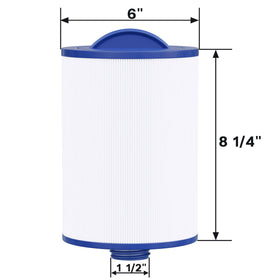 Wowreed Spa Filter with PWW50P3 coarse thread connection for secure fit