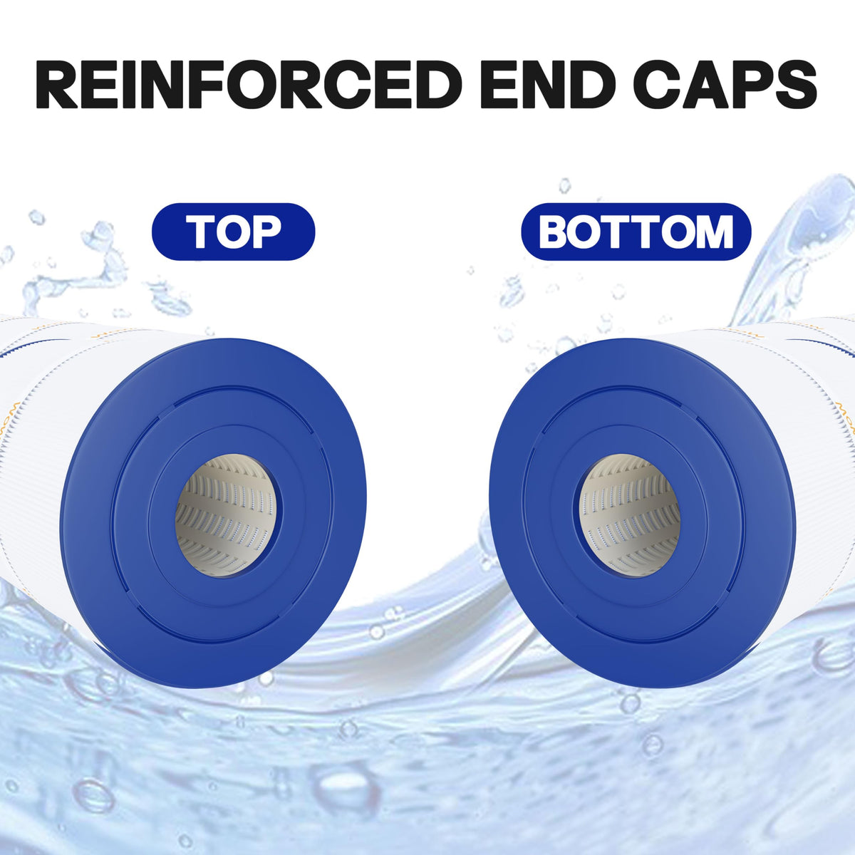 Wowreed spa filter for Watkins 65 helps keep spa water clean and refreshing.