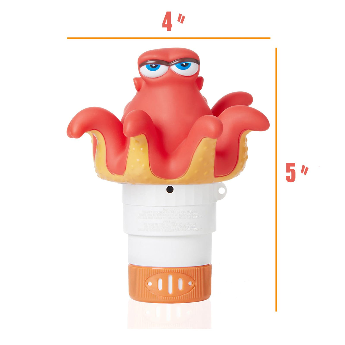 WQTHE Flow adjustment twist ring lets you customize chlorine release.
