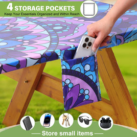 Wrakus waterproof polyester material withstands rain and wipes clean easily