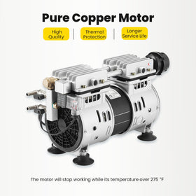 WRSTER-TECH aerator includes thermal protection to prevent damage.