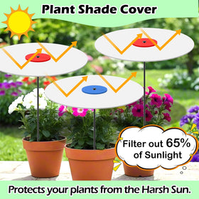 WSBXBB 65-percent sunblock fabric filters harsh light for tender foliage.