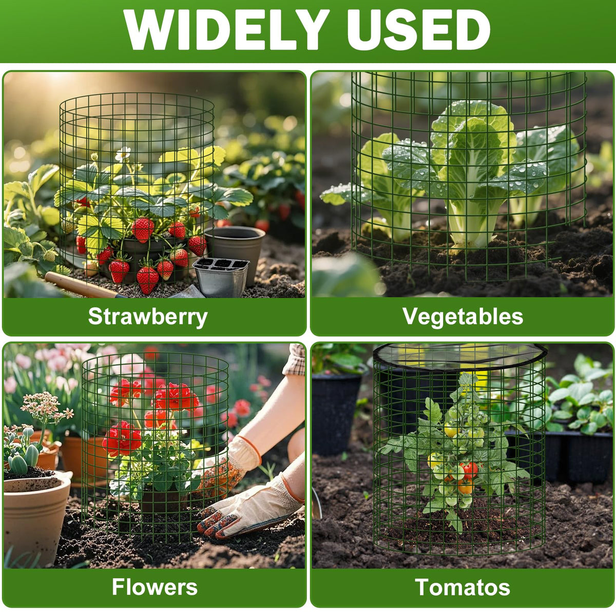 WSFSLJWDW no-tools setup lets you protect greens quickly.