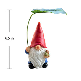 WSHMZYHOME hand-painted texture highlights the gnome's craftsmanship.