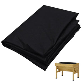 Wshxjzyay raised garden bed liner 63x114 inches contains soil securely.
