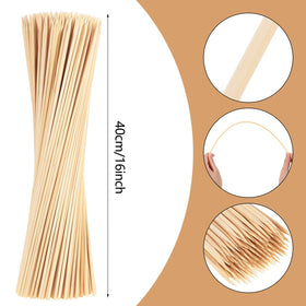 WSICSE semi-pointed-tip skewers ready for easy food piercing