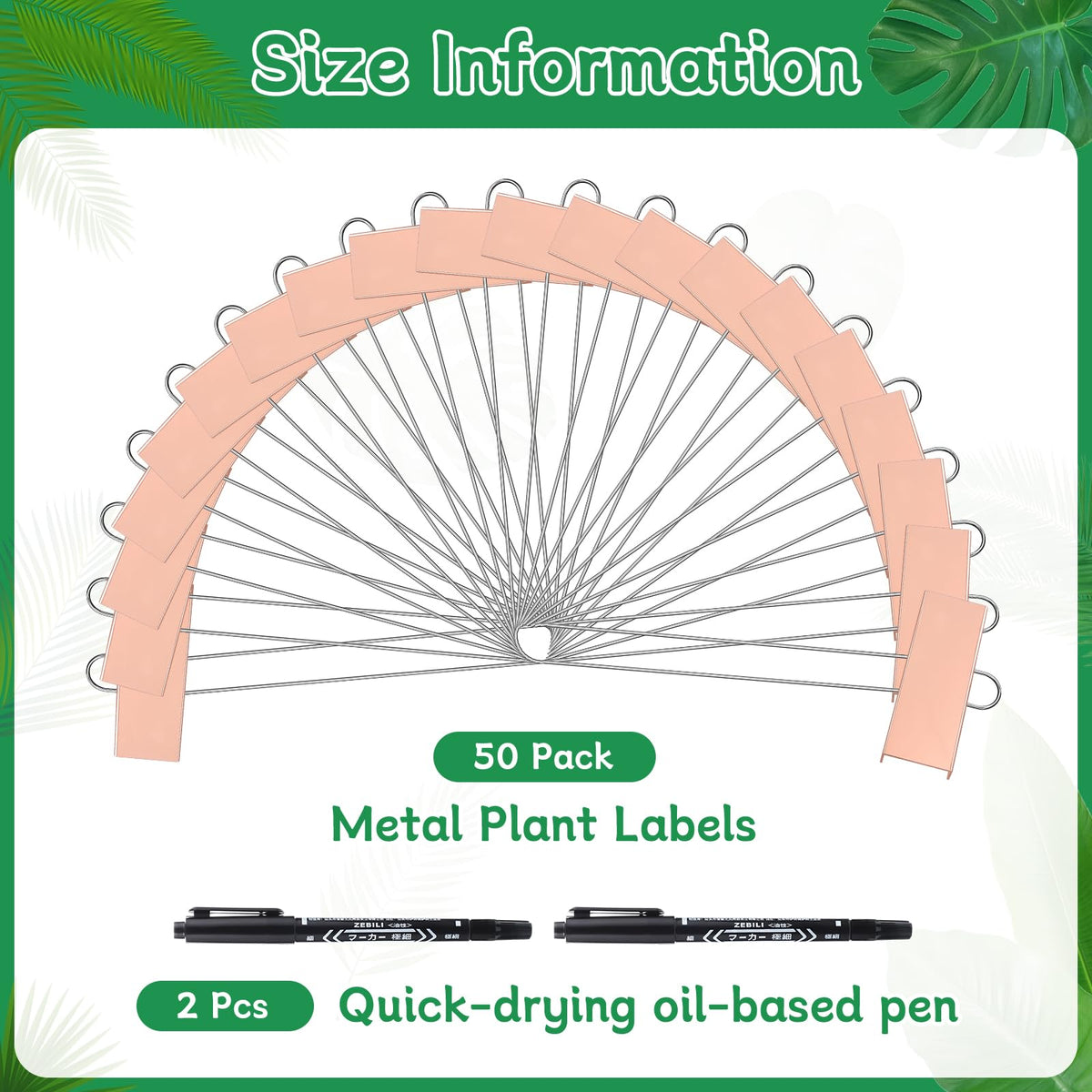 WSICSE quick-drying oil pens for clear plant labeling