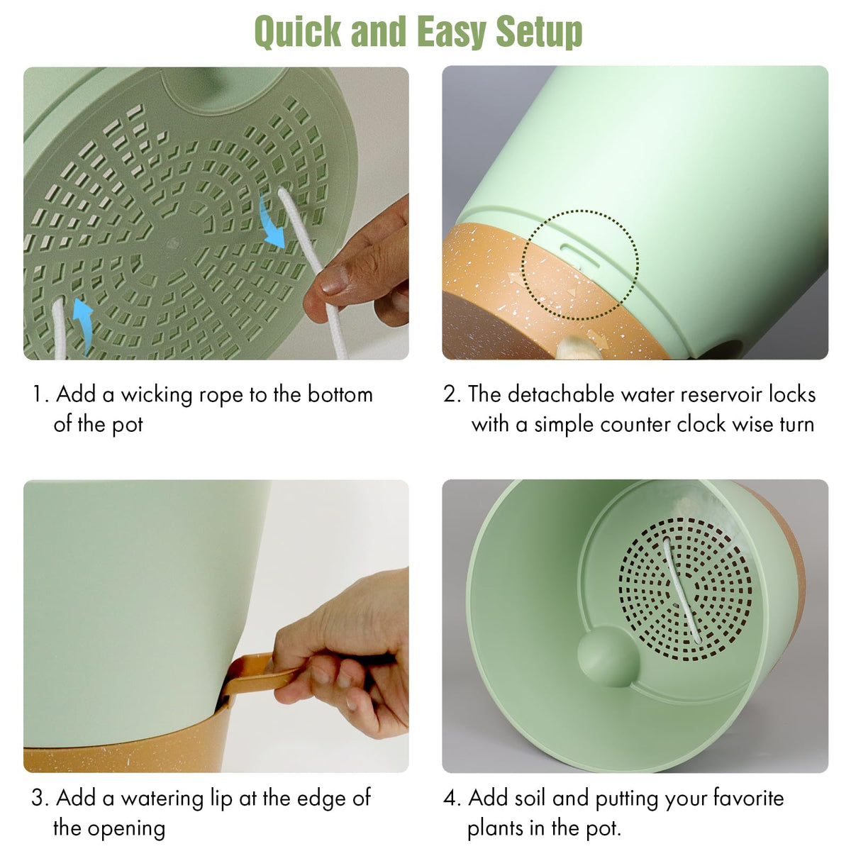 WSMKSZ durable plastic material resists sunlight and maintains color