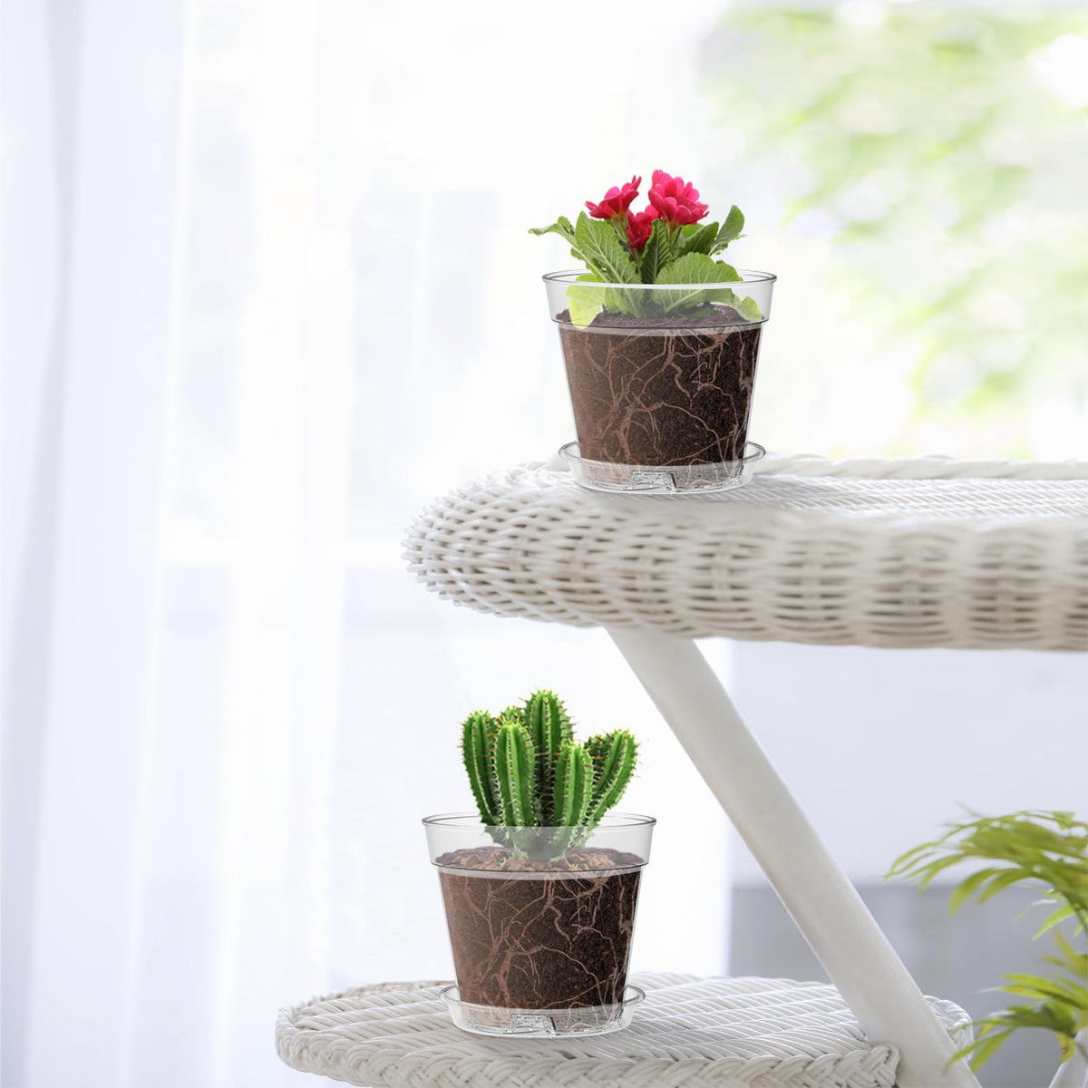 WSMKSZ indoor outdoor garden pot set suitable for various spaces