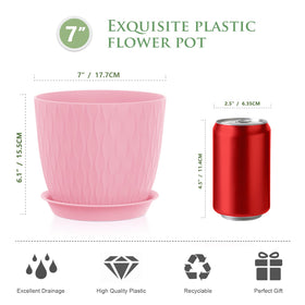WSMKSZ color-variety-pack plant pot highlights multi-color options for mixed plant displays.