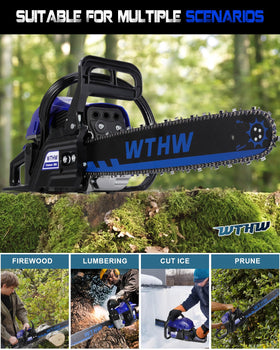 WTHW inertial chain brake enhances safety during tough work.