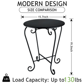 Wtiujhg easy-assembly round table installs in minutes.