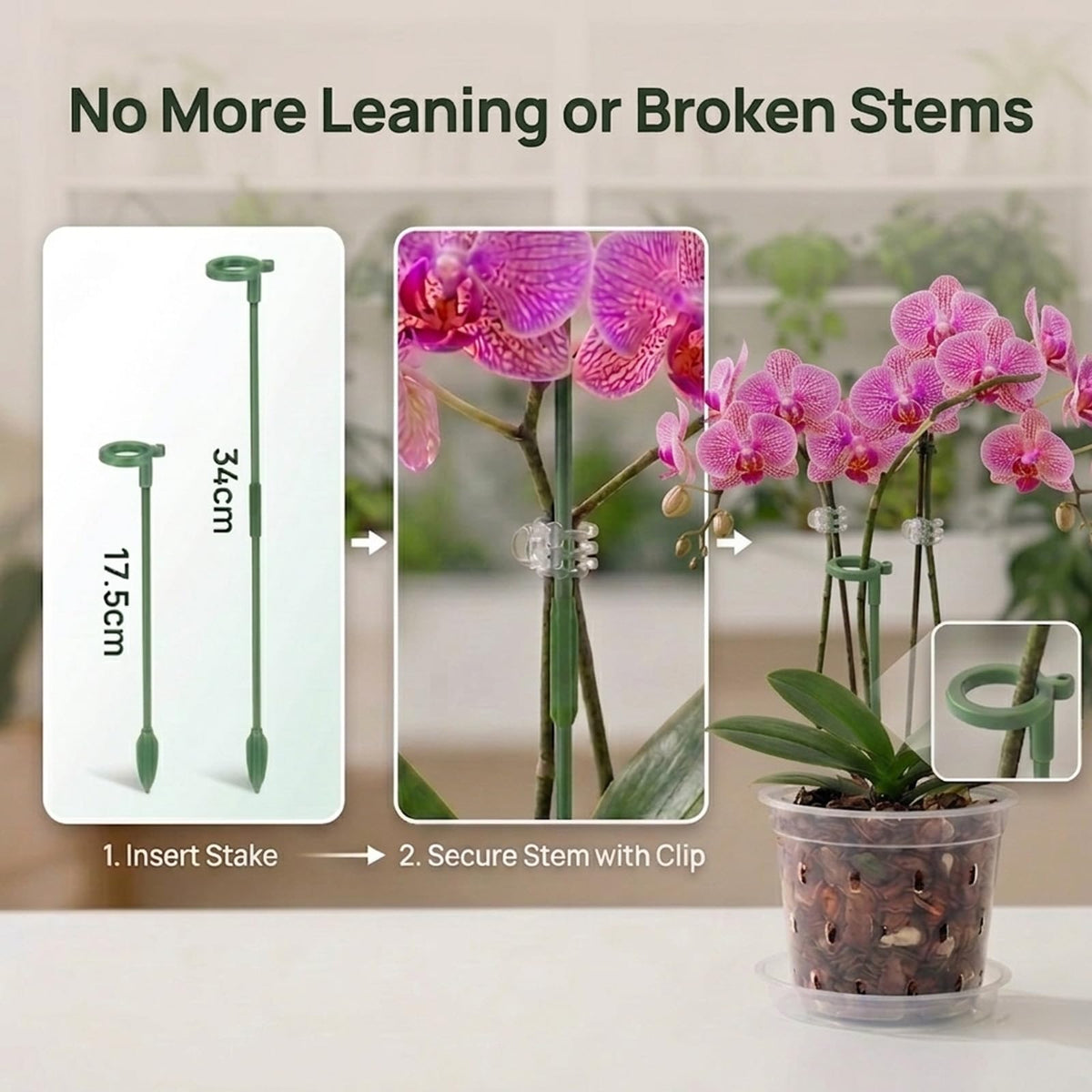 WTXHOP orchid pot saucers catch excess water, protecting surfaces.
