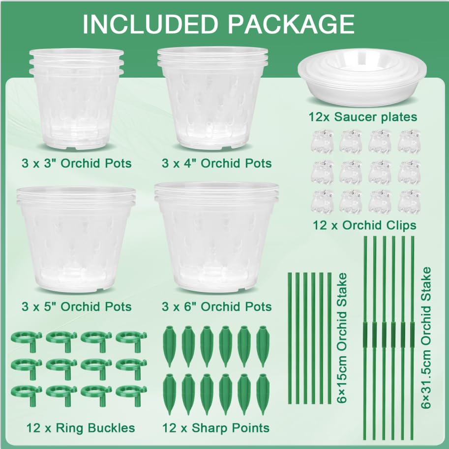 WTXHOP suitable for orchids, succulents, and decorative setups indoors or outdoors.