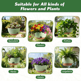 Versatile indoor outdoor planter set for busy plant lovers