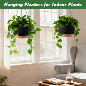WUCEIAUU reinforced hanging bracket supports heavy planters securely.