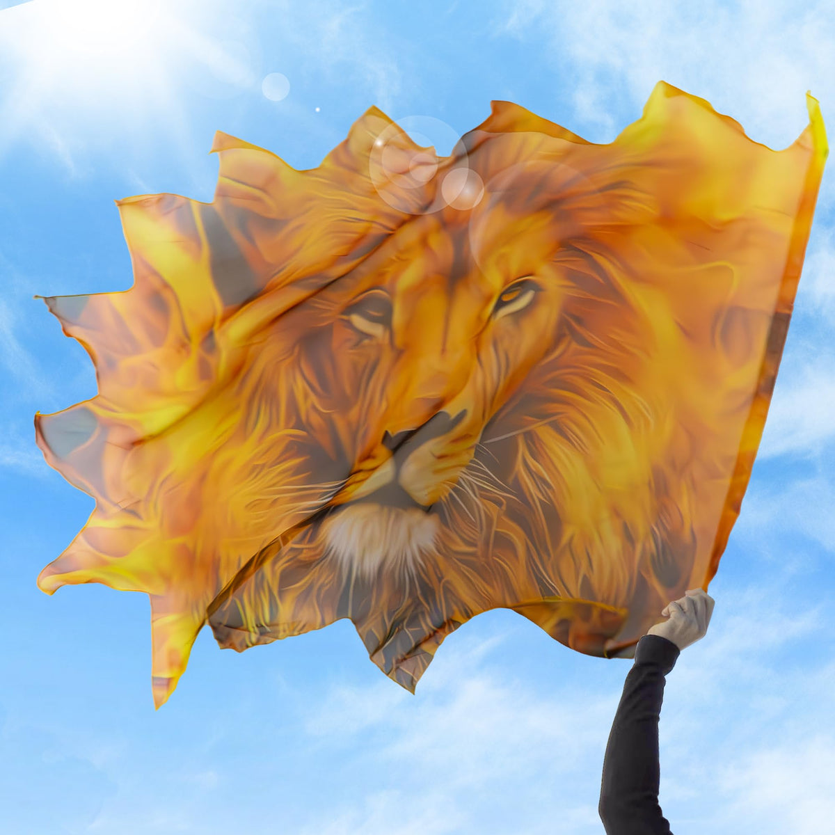 Wuchieal reinforced fiber rods ensure stability while moving and posing.