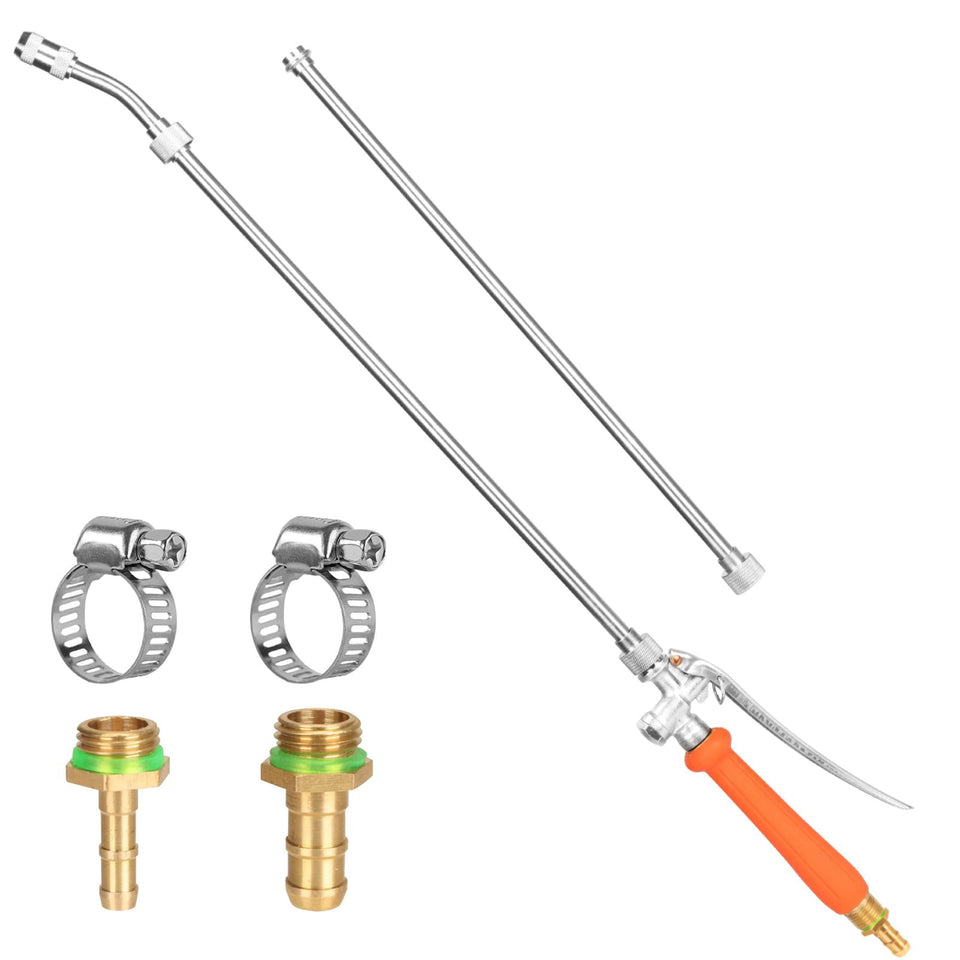 WUDIALIEN all-metal 44-inch sprayer wand for extended reach watering.