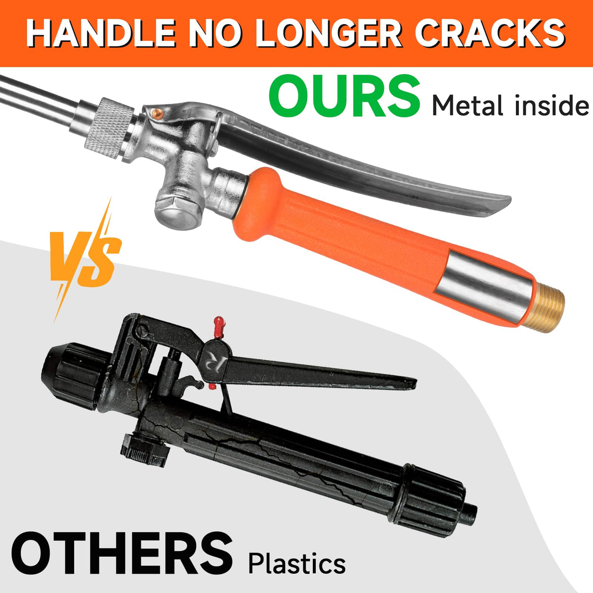 WUDIALIEN stainless-steel construction emphasizes durability for outdoor use.