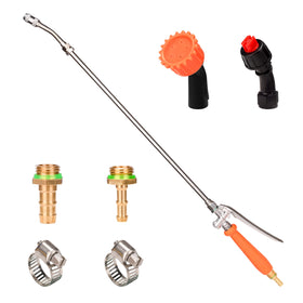 WUDIALIEN sprayer wand with a durable metal body for long-lasting garden use