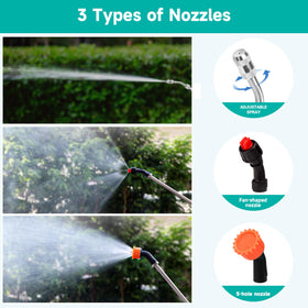 WUDIALIEN 5-hole nozzle creates a powerful jet for stubborn stains