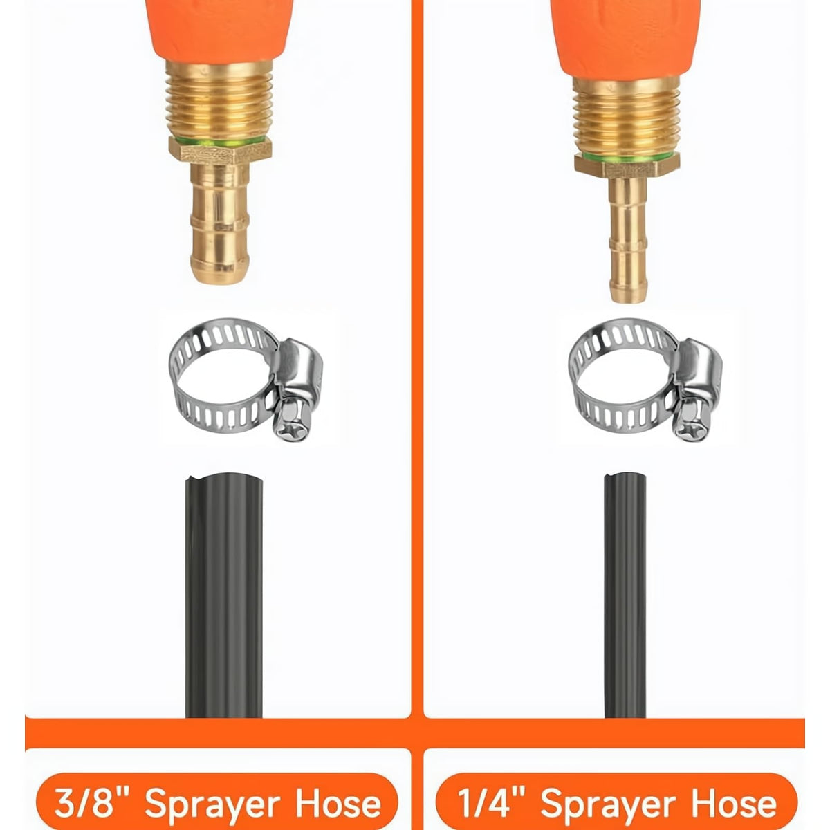 WUDIALIEN fan nozzle delivers wide coverage for lawns and driveways